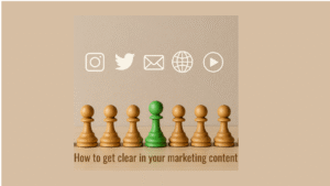 how to get clear in your marketing content